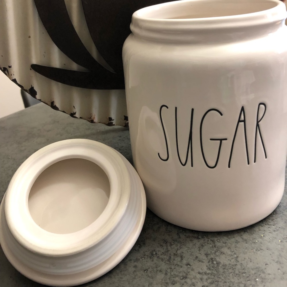 Large Rae Dunn SUGAR canister